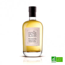 Charger l'image dans la galerie, Les5CAVES - Whisky Français Domaine des Hautes Glaces Single Malt Orge Cuvée Moissons 44,8° 70cl - Agriculture Biologique