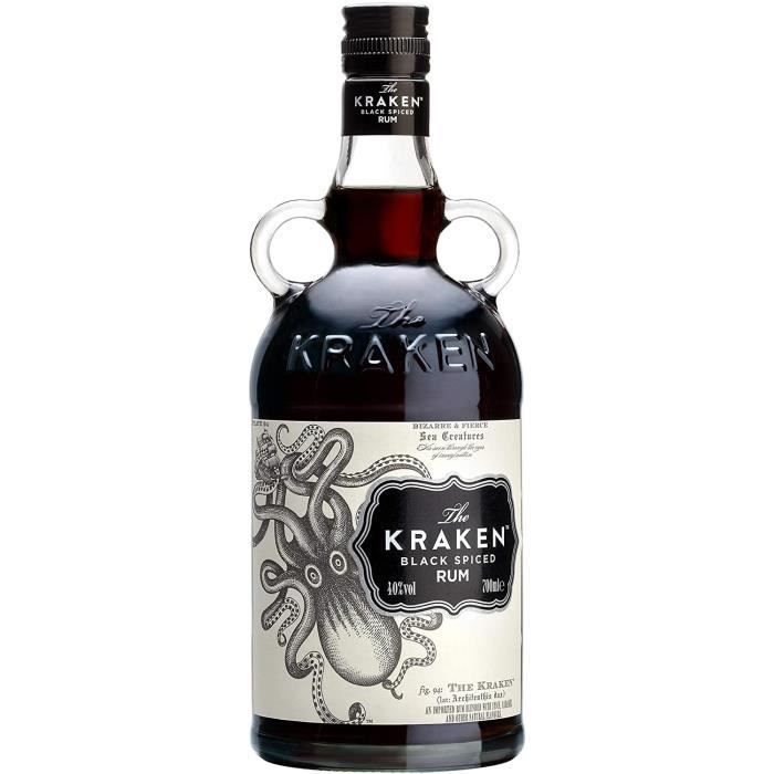 Les5CAVES - The Kraken Black Spiced Rhum 70 cl