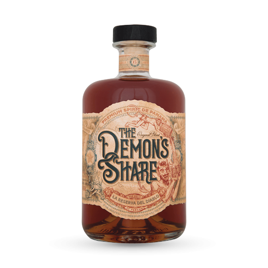 Les5CAVES - THE DEMON'S SHARE 6 ANS  70CL 40° avec étui