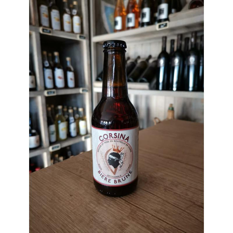 Les5CAVES - Pack x12 Bières Corsina brune 6° 12x33cl - bière Corse, France