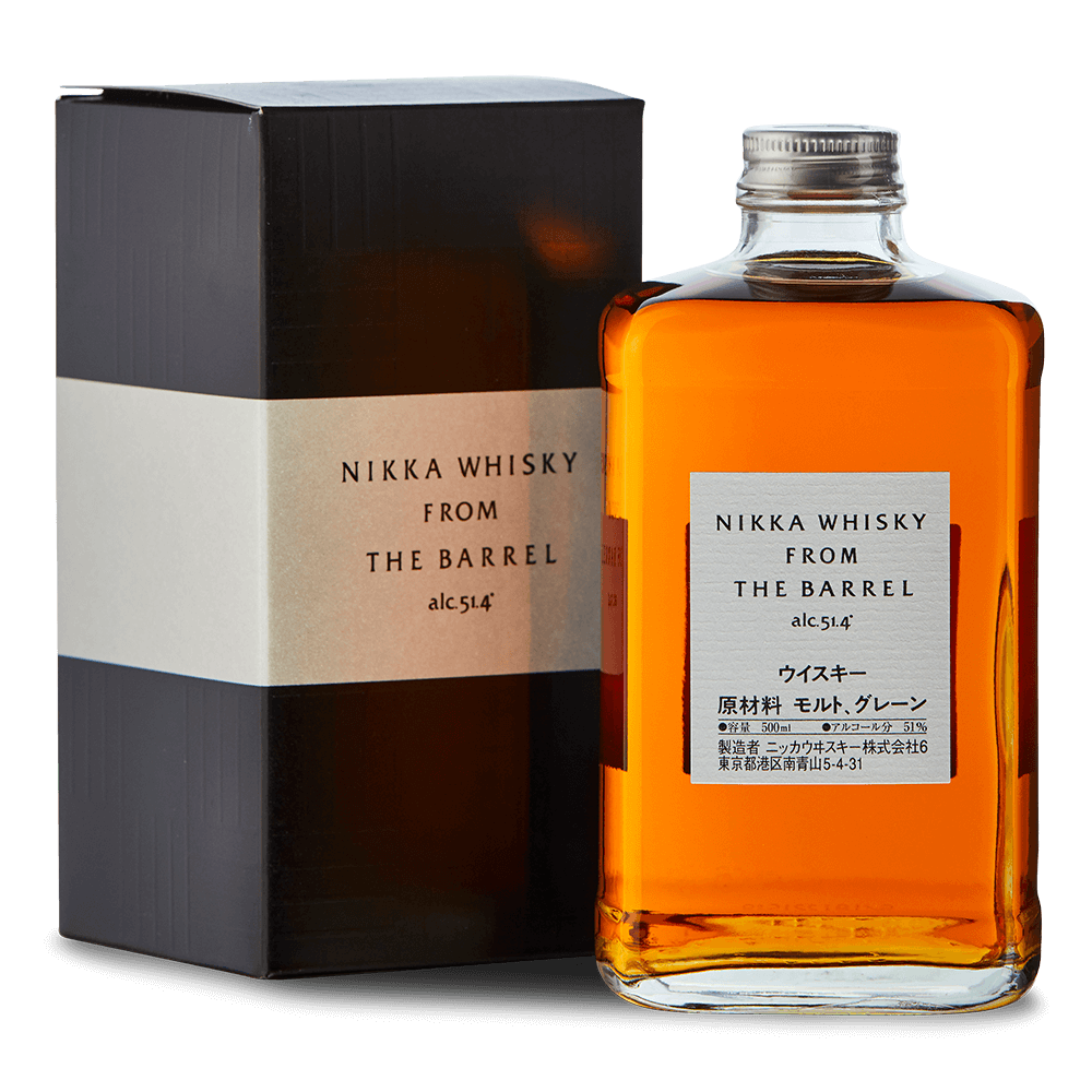 Les5CAVES - NIKKA FROM THE BARREL - BLEND - Whisky Japonais 51,4% - 50cl avec étui