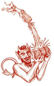 Les5CAVES - THE DEMON'S SHARE 6 ANS  70CL 40° avec étui