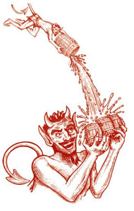 Les5CAVES - THE DEMON'S SHARE 6 ANS  70CL 40° avec étui