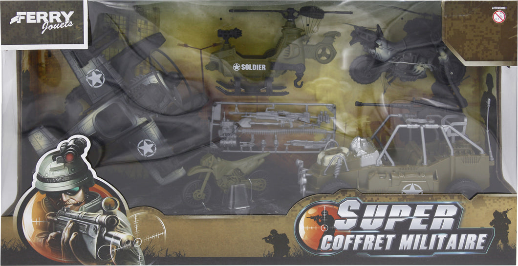 SUPER COFFRET MILITAIRE