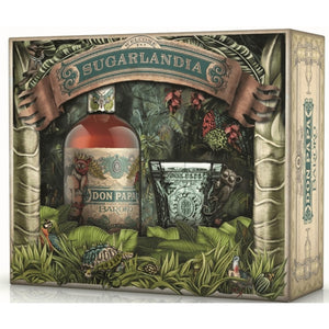 Les5CAVES - Coffret Sugarlandia Don Papa Baroko 40° - 70 cl + 1 verre