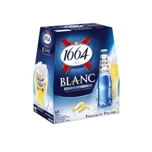 Les5CAVES - 1664 - bière blanche -  Pack de 6 x 25 cl