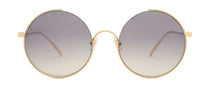 Charger l&#39;image dans la galerie, Lunettes de Soleil Femme Authentique GIGI BARCELONA modèle BALI  en métal Titanium Doré
