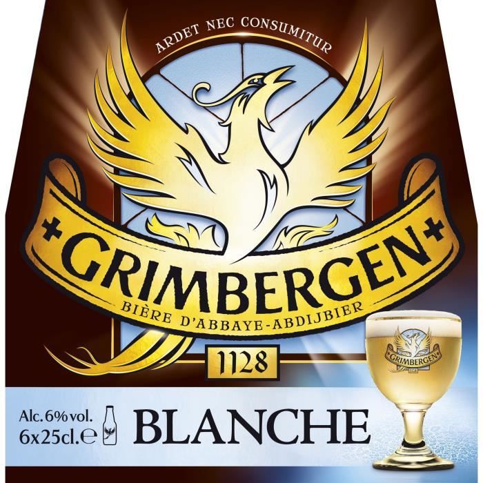 Biere blanche 6x 25cl Grimbergen