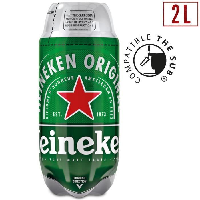 HEINEKEN Torp Biere blonde Premium - 2 L