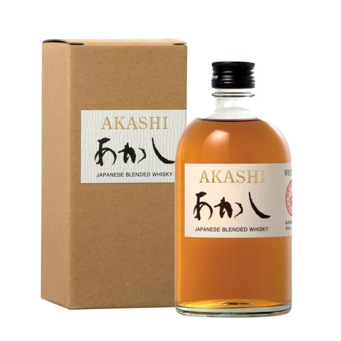Whisky Japonais Akashi 40° 50cl avec étui