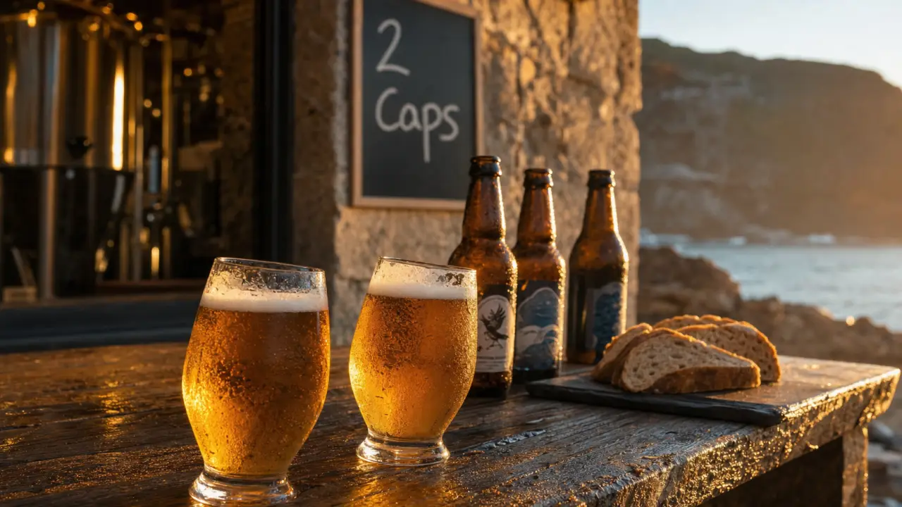 Brasserie artisanale des 2 caps : bières en dégustation boutique