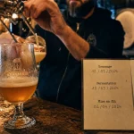 À la fût brasserie artisanale : verre embué et dégustation fraîche