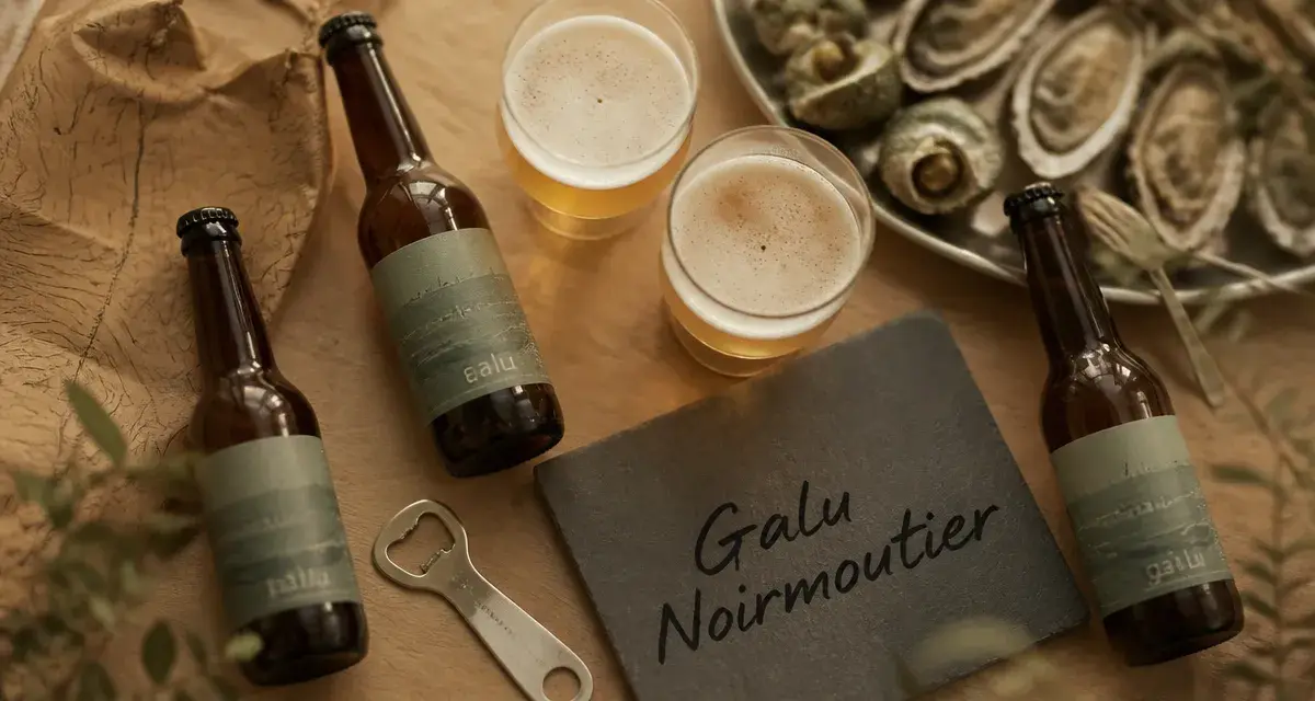 Brasserie artisanale Noirmoutier Galu : dégustation de bières artisanales et ardoise de goût