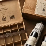 Caisses bois de vin : alvéoles 75cl et 3L, calages à vérifier