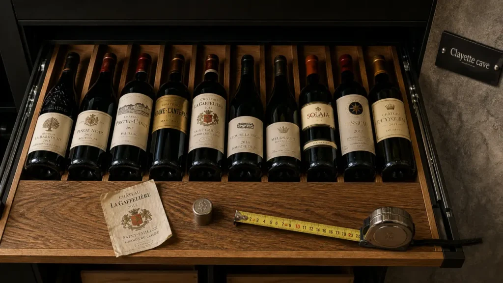Clayette cave à vin : bois, métal ou coulissante selon vos bouteilles