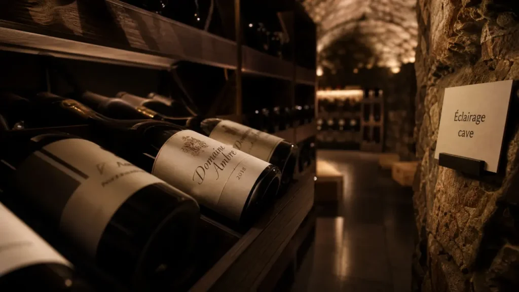 Quelle lumière pour une cave à vin ? LED douce, température de couleur et erreurs à éviter