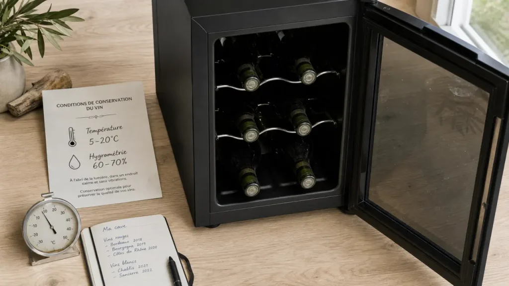 Mini cave à vin : service ou vieillissement, le bon choix pour moins de 50 bouteilles