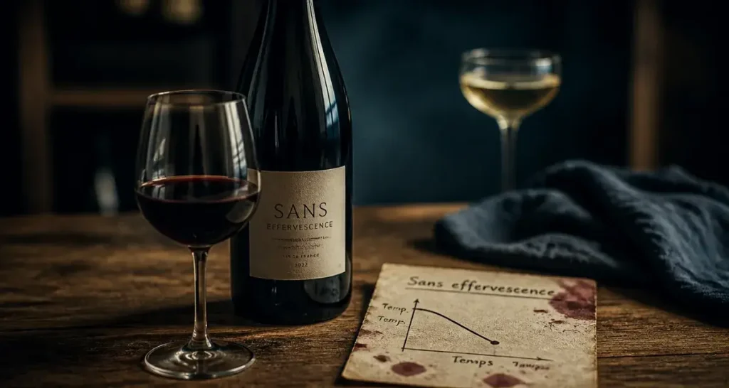 Vin tranquille : sans bulles, sans prise de mousse, mais pas sans CO2