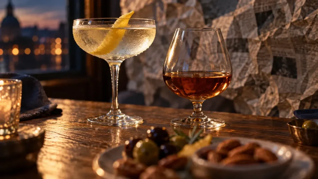 Apéritif ou digestif : deux verres, deux moments, deux profils aromatiques