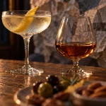 Aperitif digestif : deux verres, profils aromatiques, apéritif et digestif