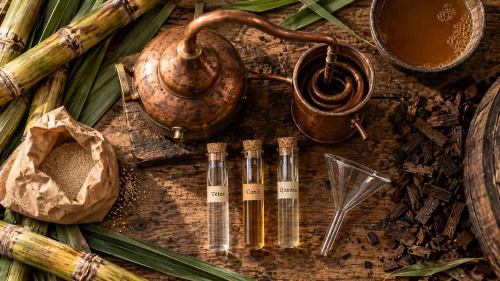 Distiller du rhum : la fermentation façonne autant les arômes que l’alambic